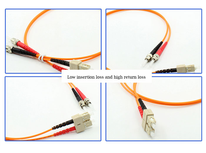 ST-SC 多モード双芯光パッチコード